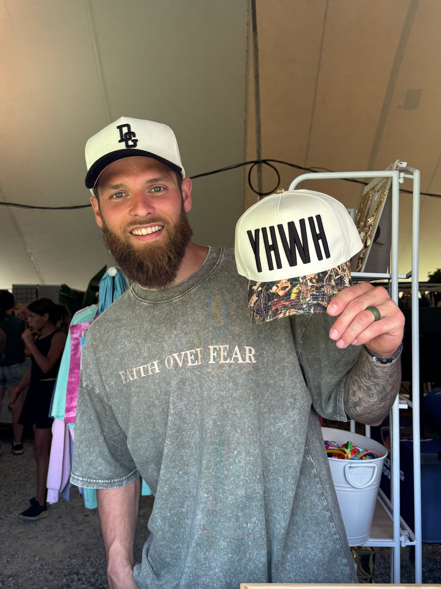YHWH REAL TREE CAMO Trucker Hat