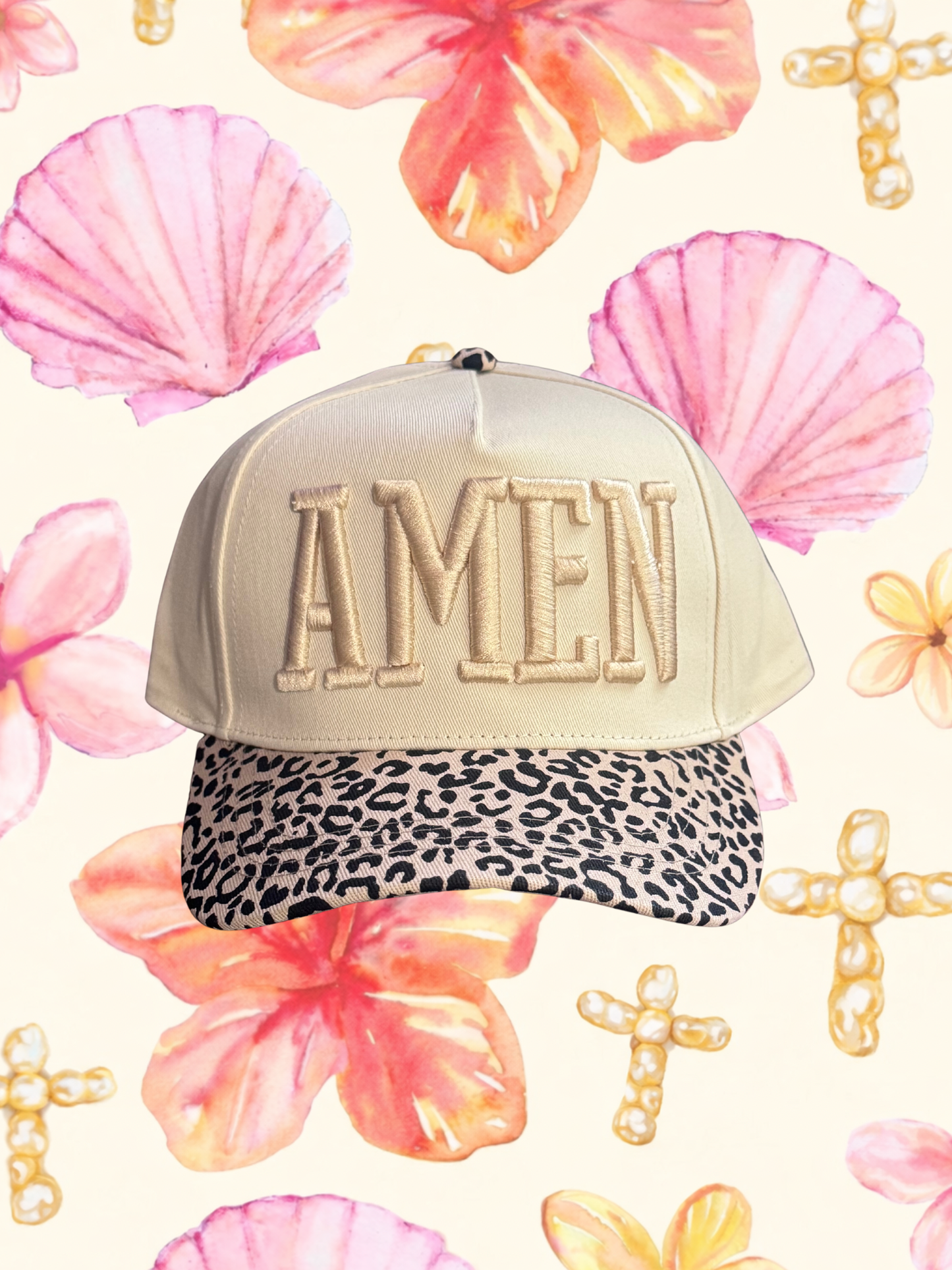 Amen Cheetah Trucker Hat