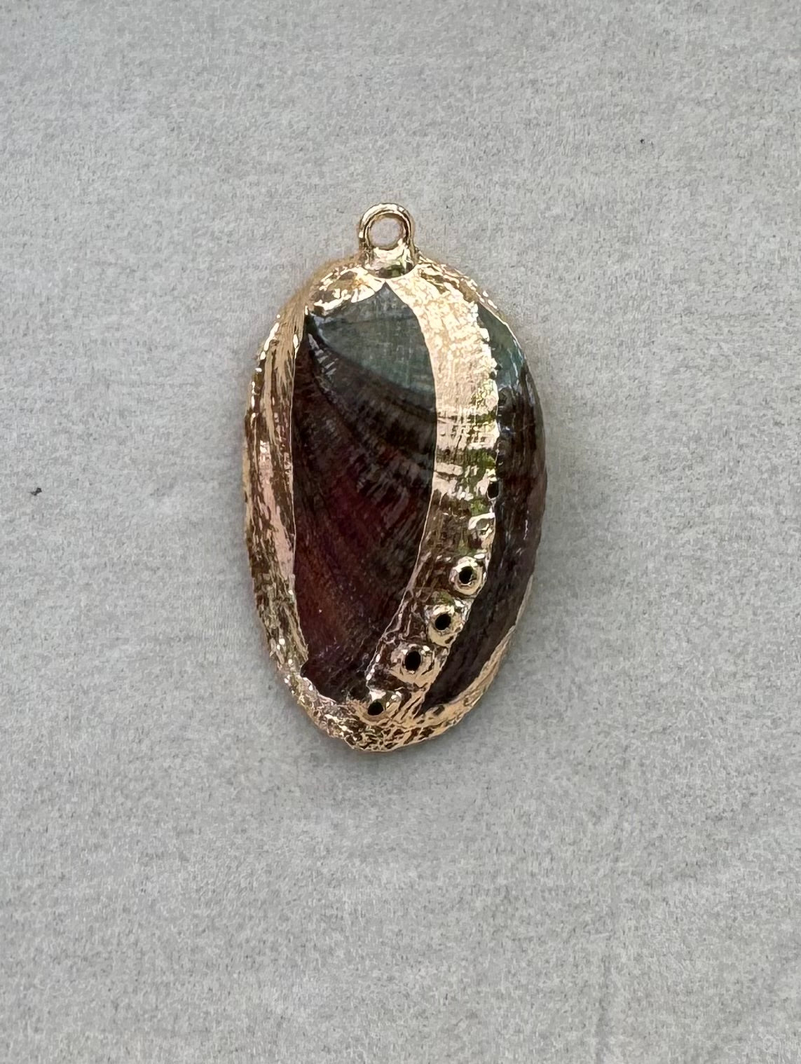 Abalone shell charm