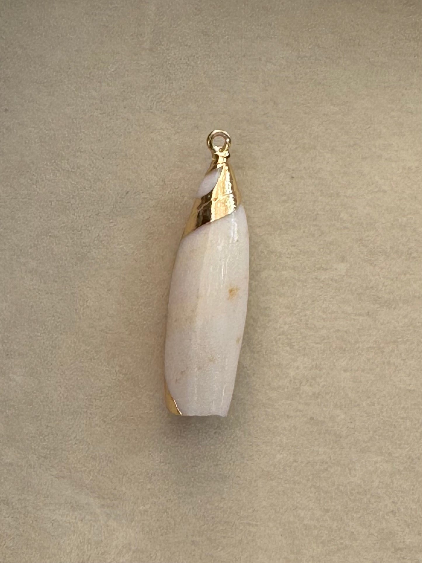 Swirl shell charm