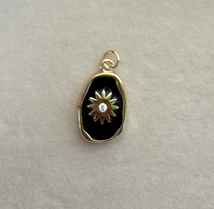 Sun burst charm