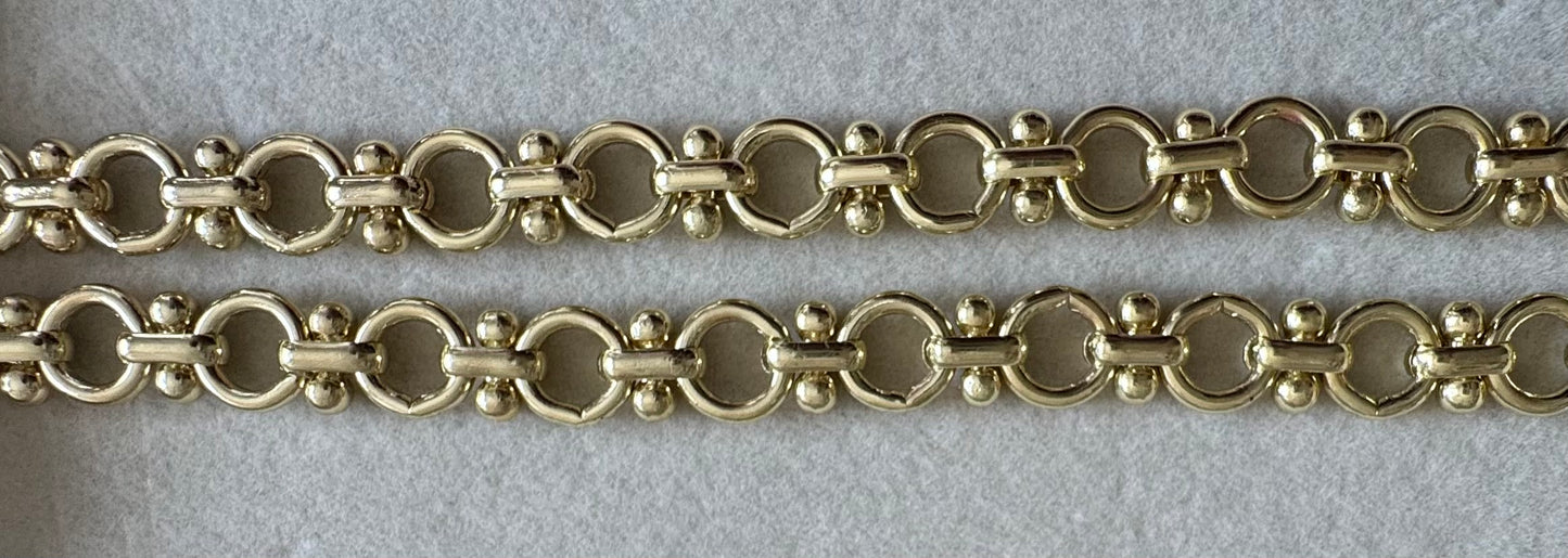 Gold Thick charm chain