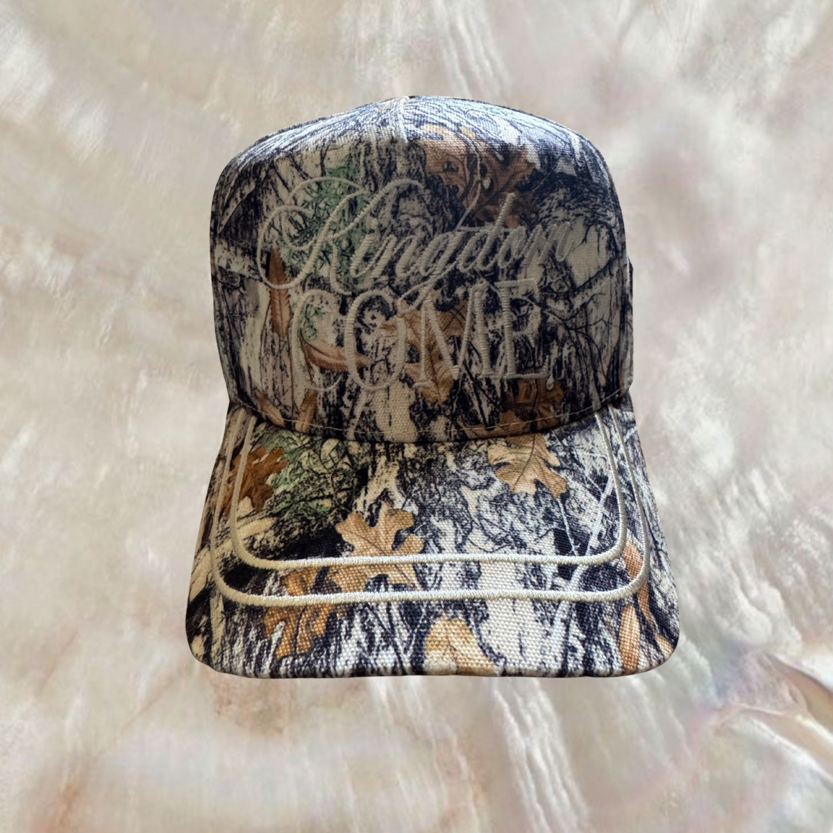 KINGDOM COME real tree trucker hat