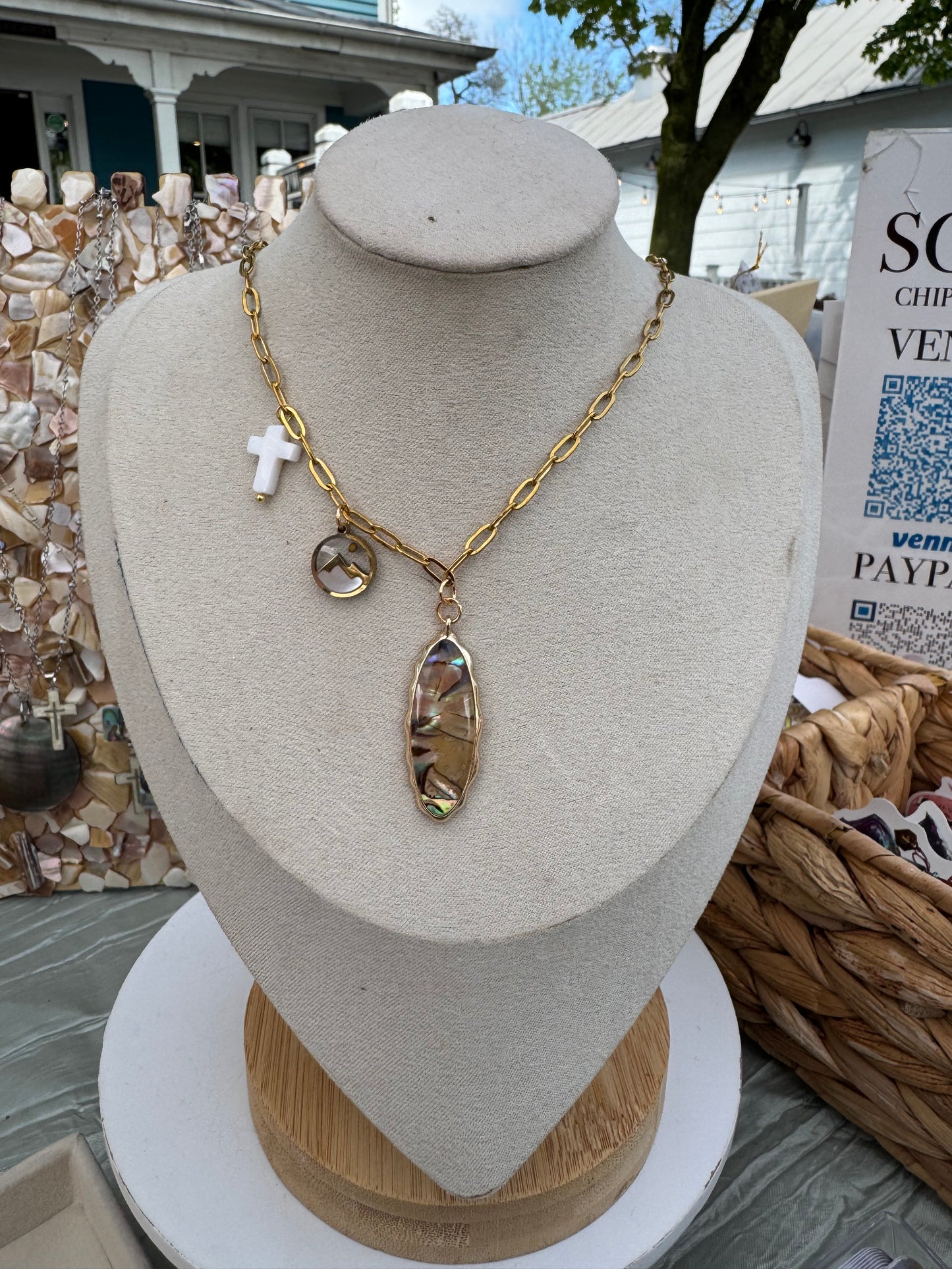 Charm Bar Necklace