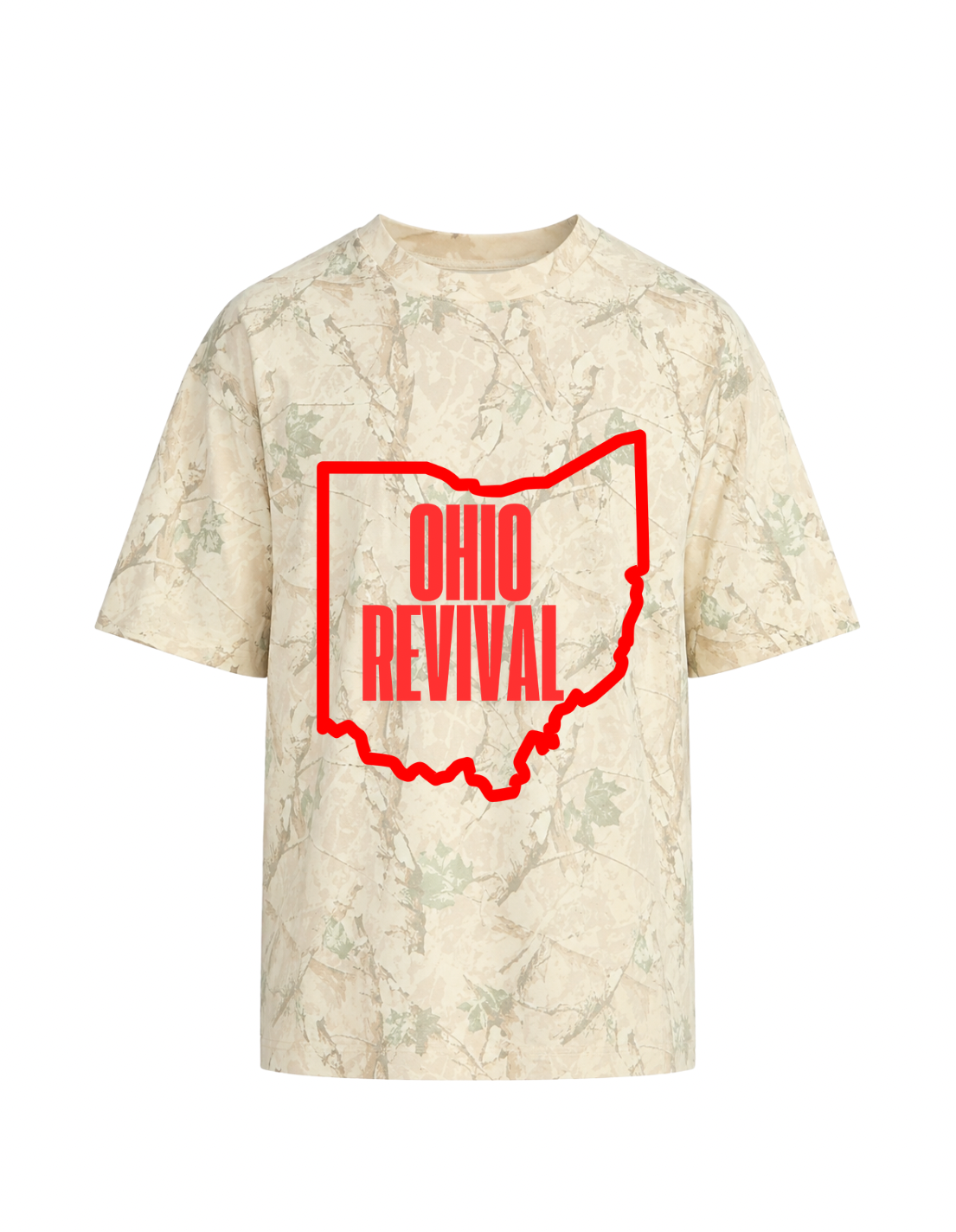 Ohio Revival - The way, the truth the life white camo shirt