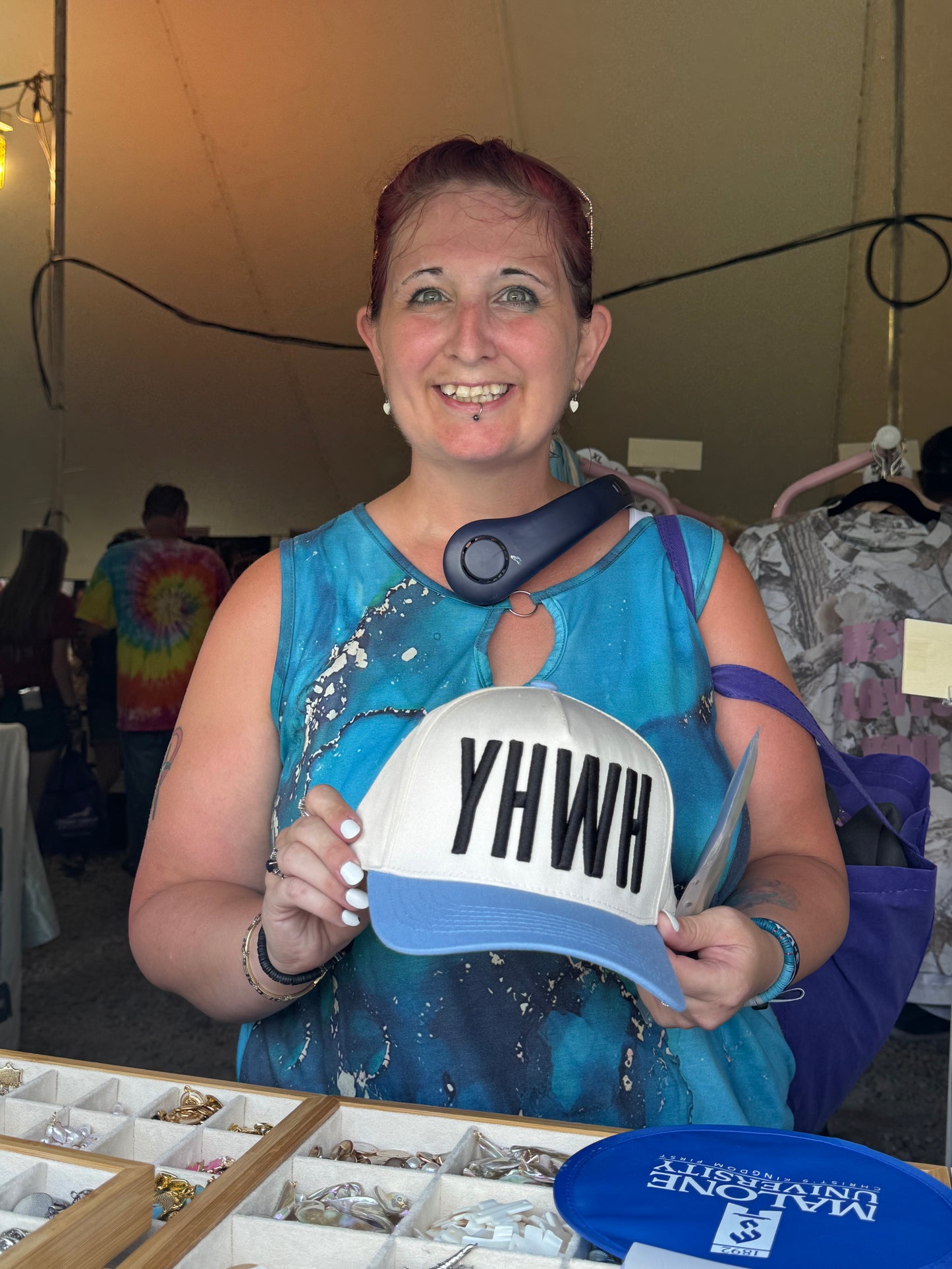 YHWH Colored Trucker Hat
