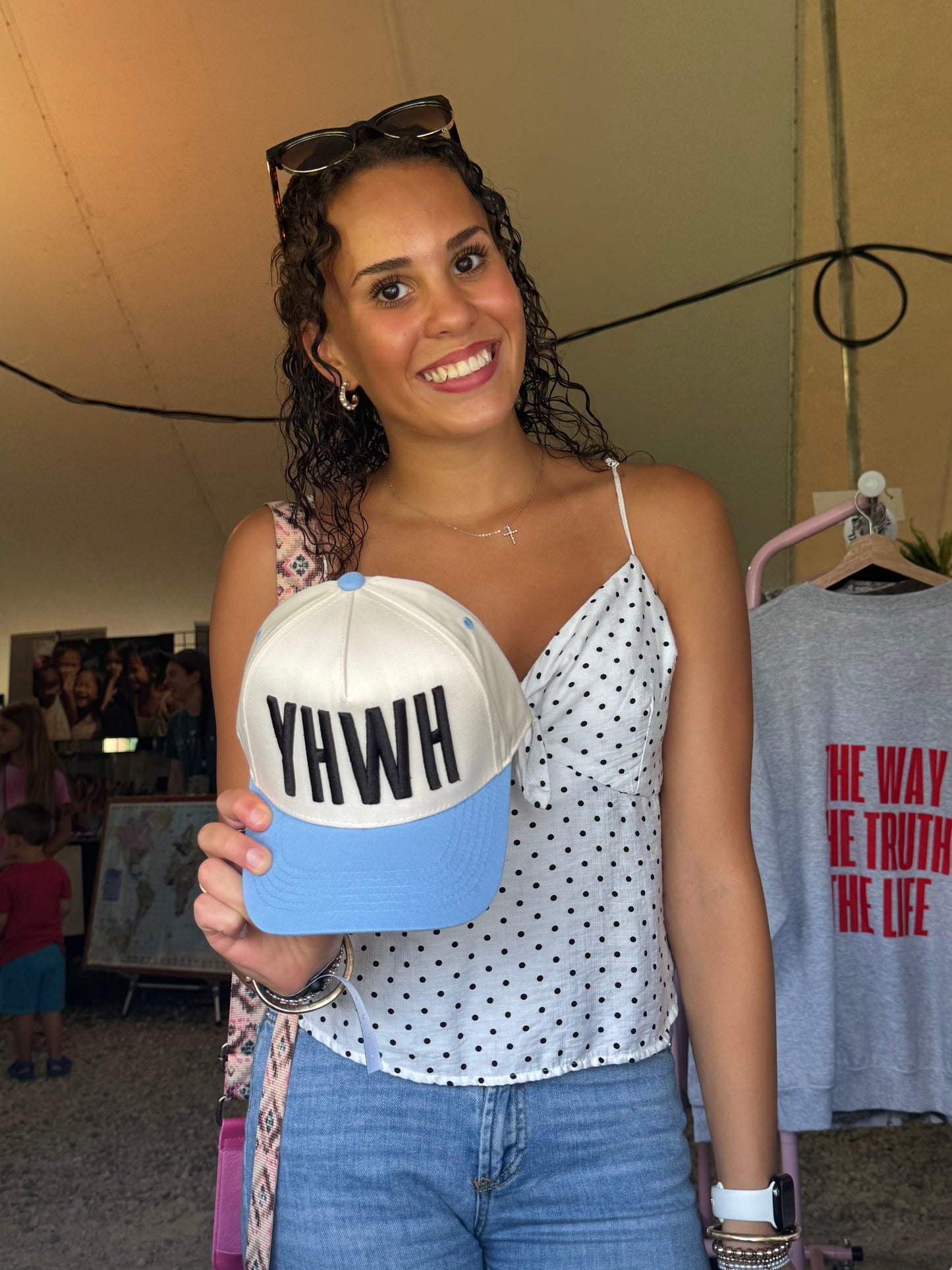 YHWH Colored Trucker Hat