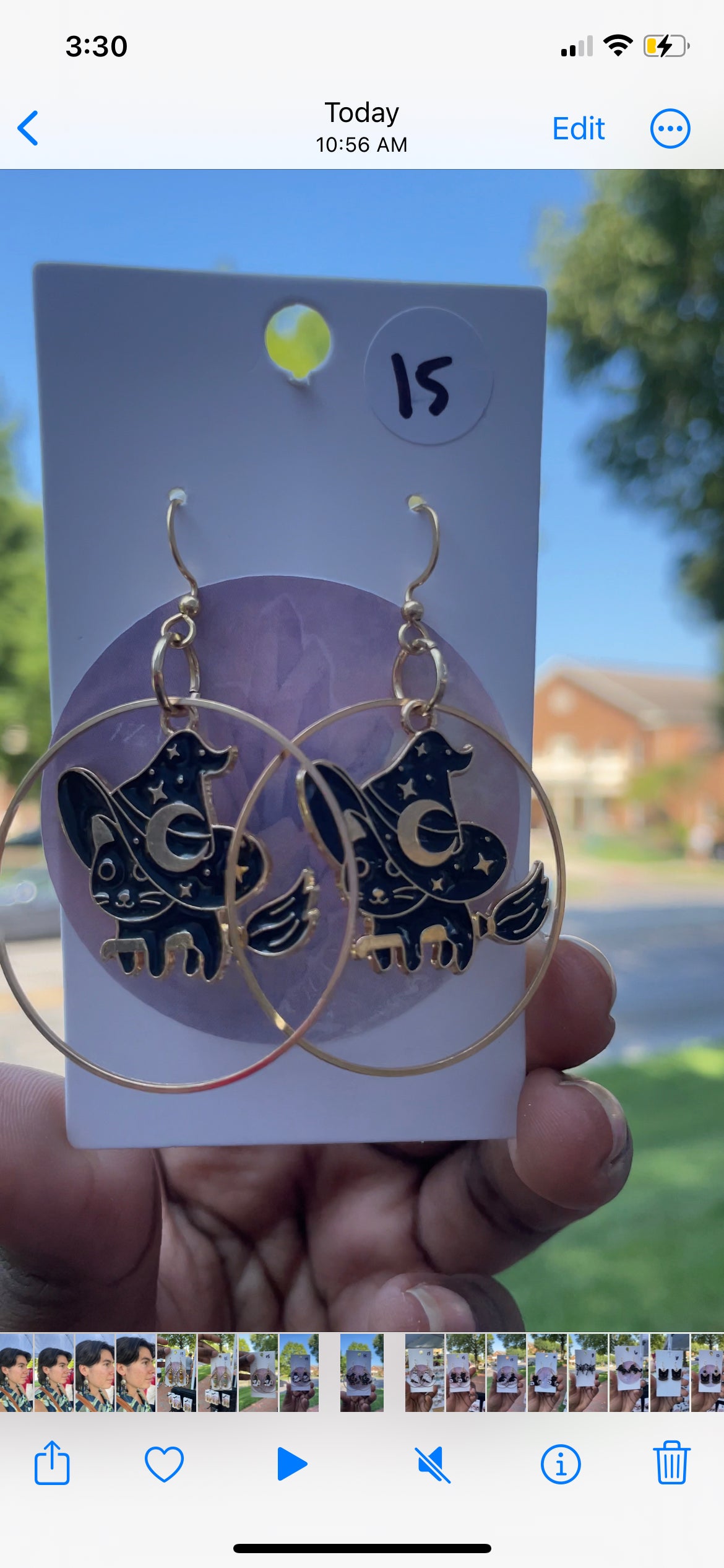 Halloween earrings