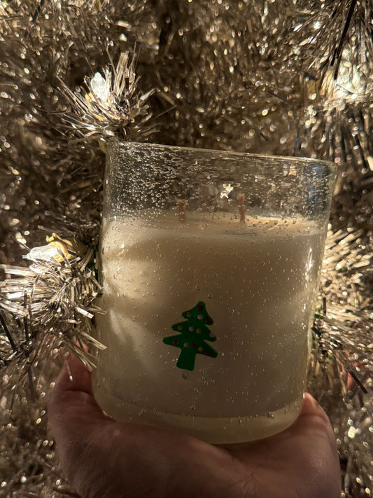 Apple n’ Tinsel Christmas Candle