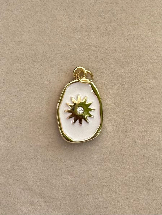Sun burst charm