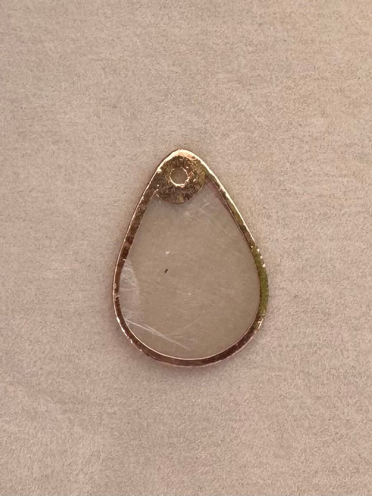 Gold shell charm