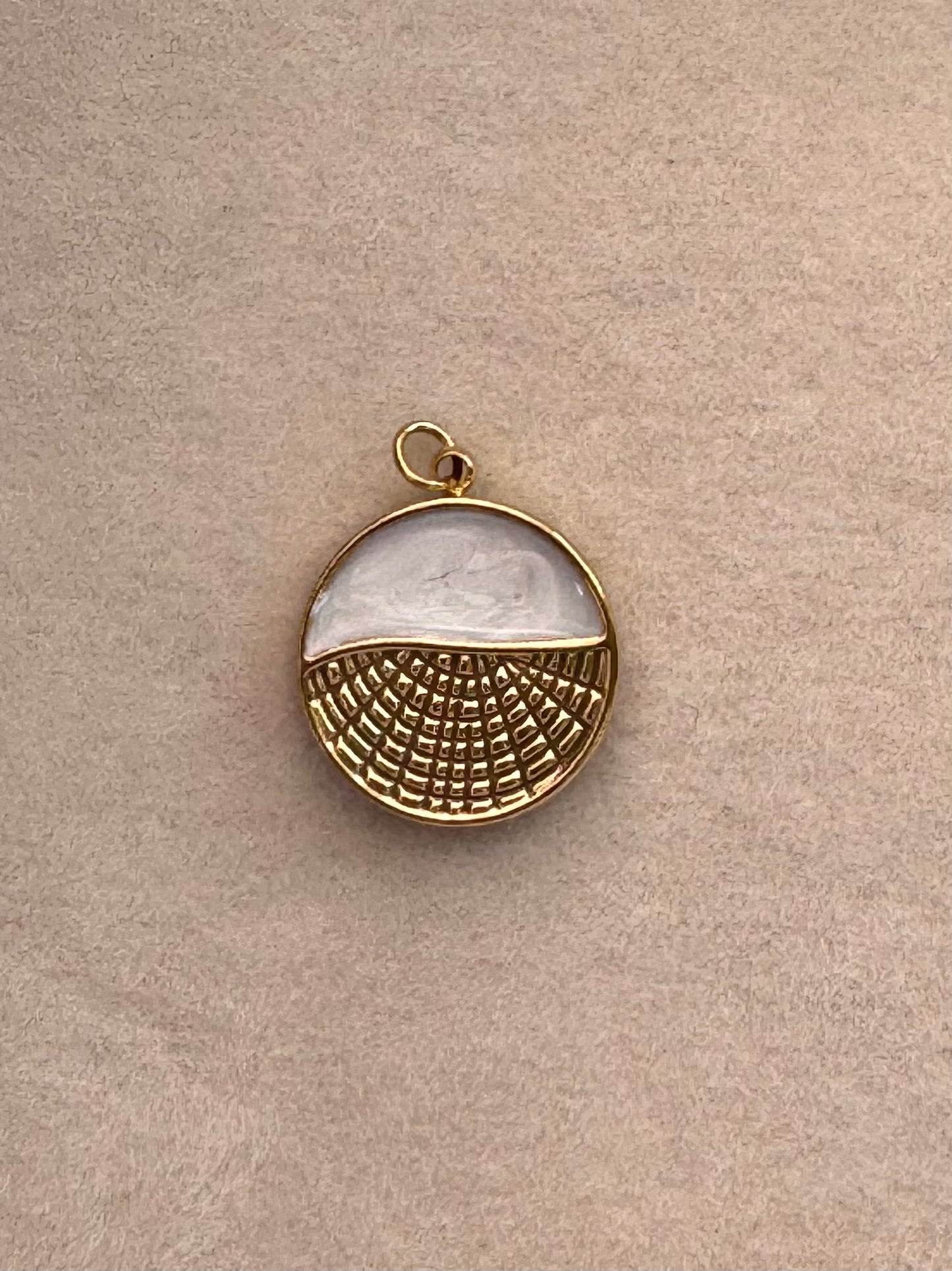 Enamel coast charm