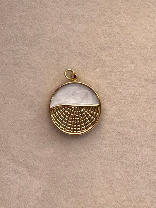 Enamel coast charm