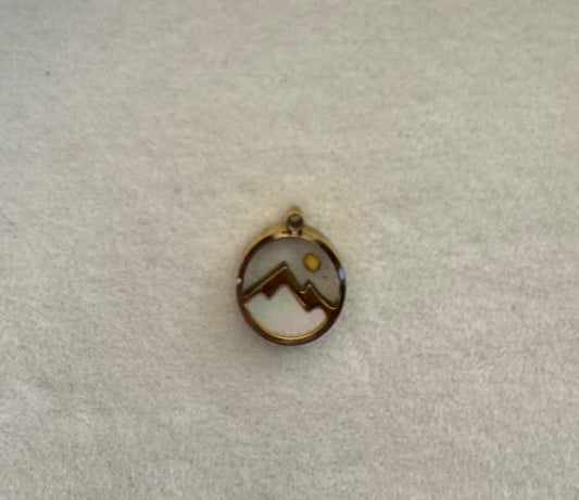 Mother of pearlMustard seed charm