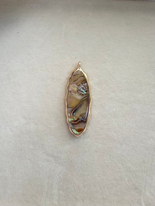 Abalone pendant charm