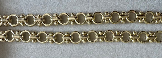 Gold Thick charm chain