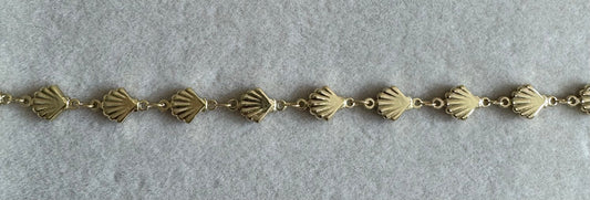 Sea shell charm chain