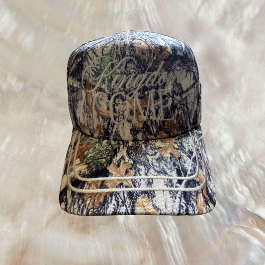 KINGDOM COME real tree trucker hat