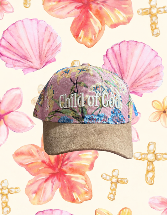Child Of God Pink Trucker Hat