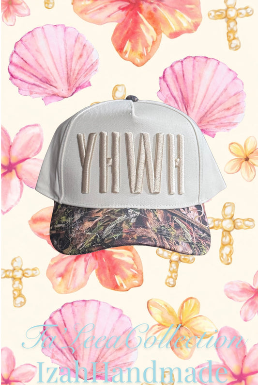 YHWH Real Tree Camo Trucker Hat