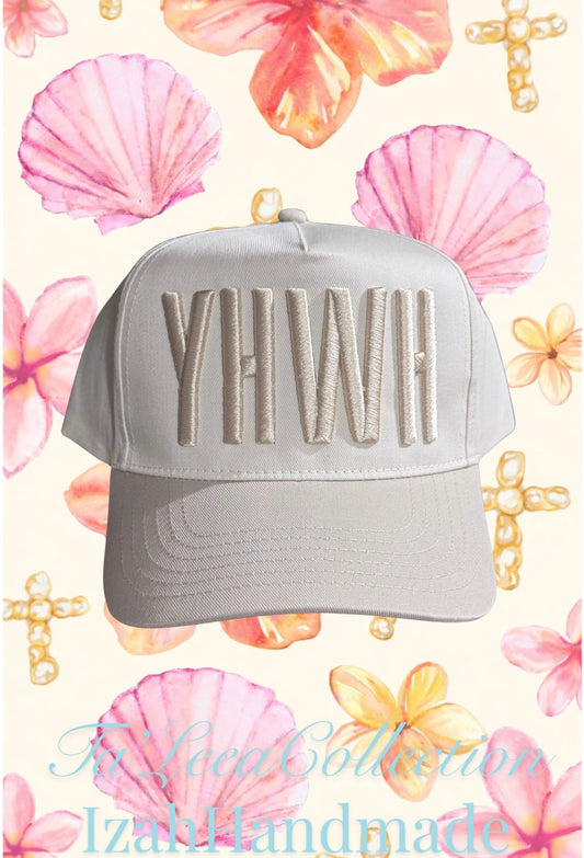 YWHW Beige Trucker Hat