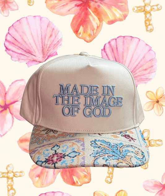 Made In The Image Of God Vintage Trucker Hat