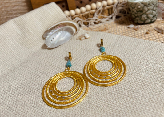 Large Statement dangle Earrings