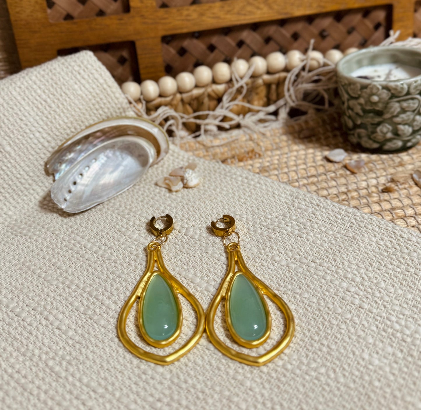 Large Statement dangle Earrings