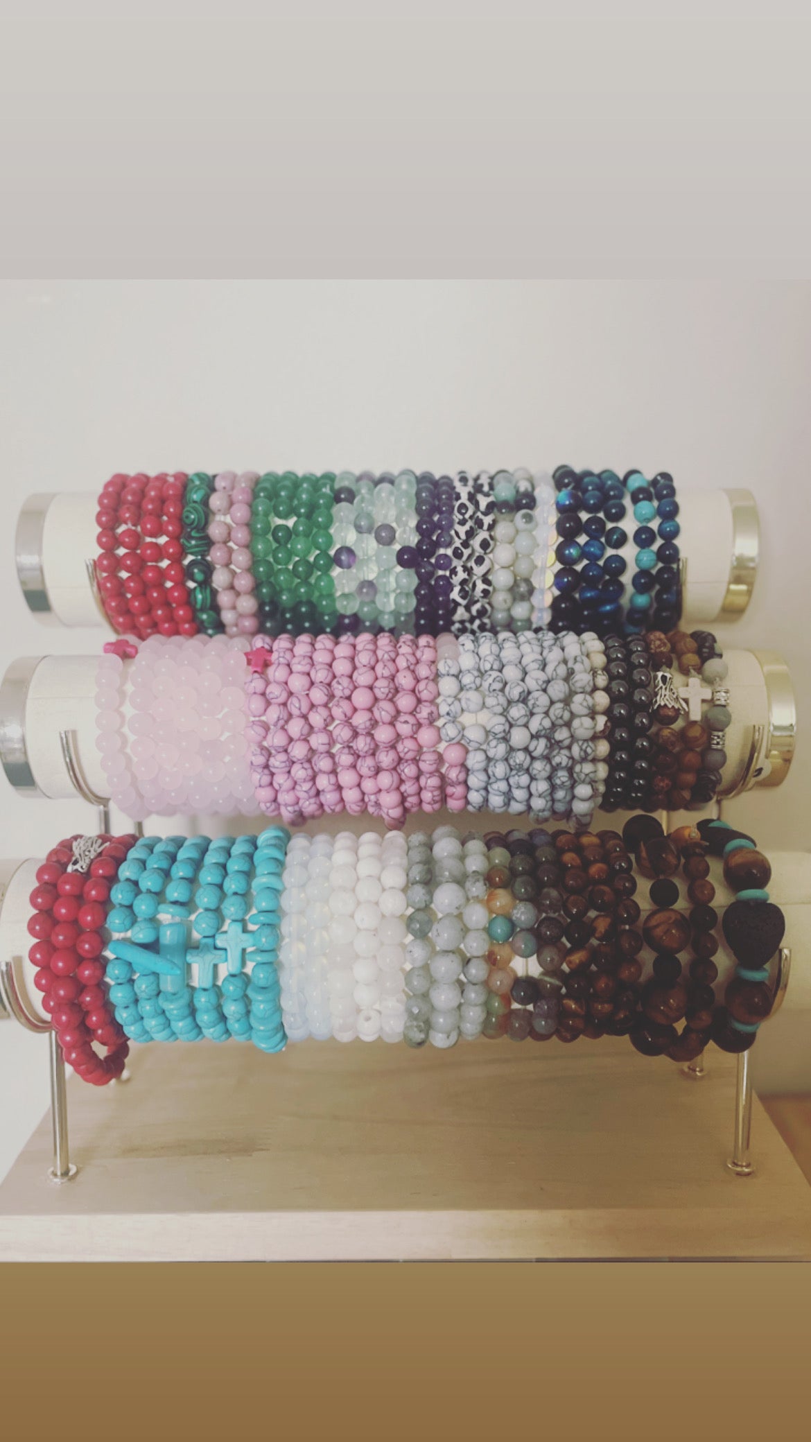 Crystal bracelets